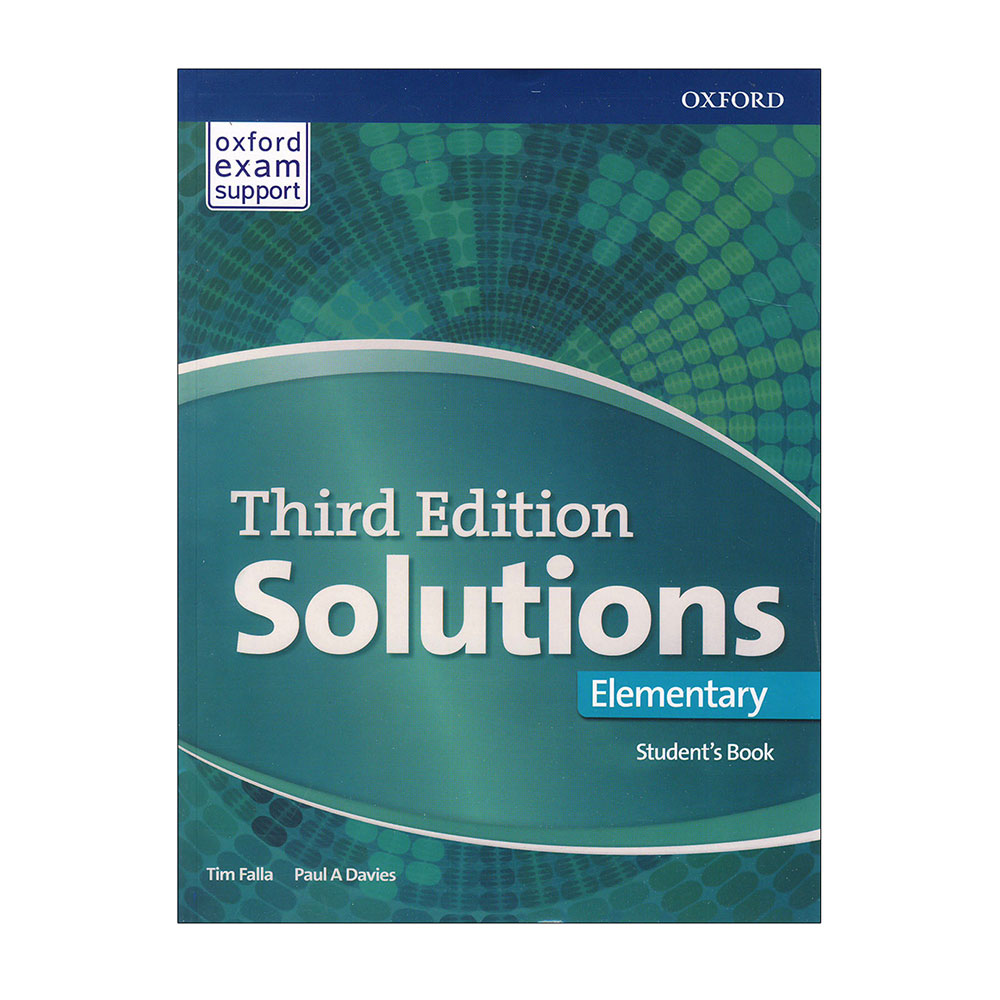 کتاب Solution Elementary Third Edition